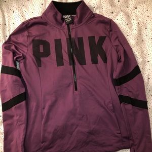 Half Zipped PINK sweater